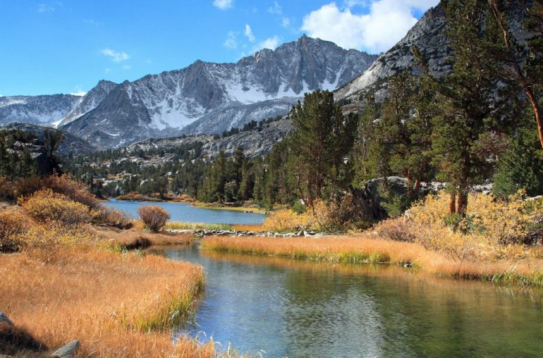 Fishing in Bishop Creek Canyon